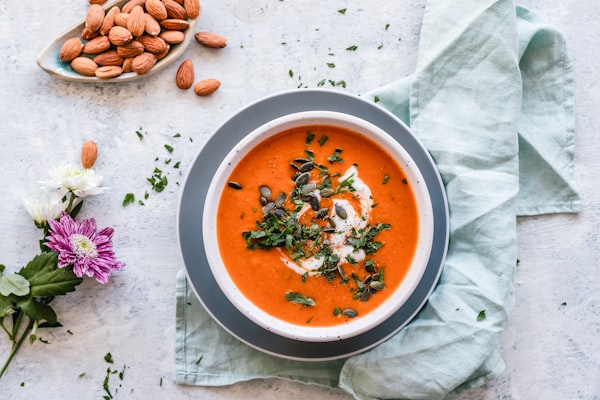 Roasted Tomato Basil Soup